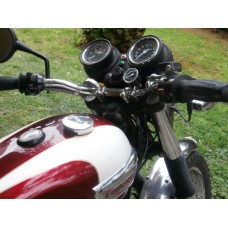 Triumph Bonneville T120 T140 TSX TSS BSA A65 Oil Gauge Kit Simple (Black Panel Instrument)